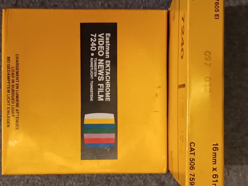 Kodak ektachrome 16mm film - kodak,