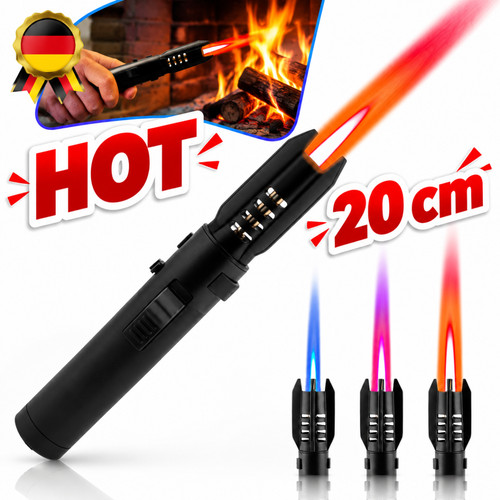 20cm jetflamme feuerzeug lang - 20cm,