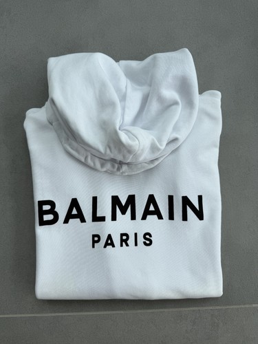 Balmain hoodie herren weiß - hoodie,