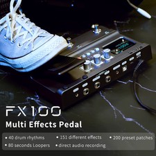 FLAMMA FX100 Multi Effects Processor Guitar Pedal 