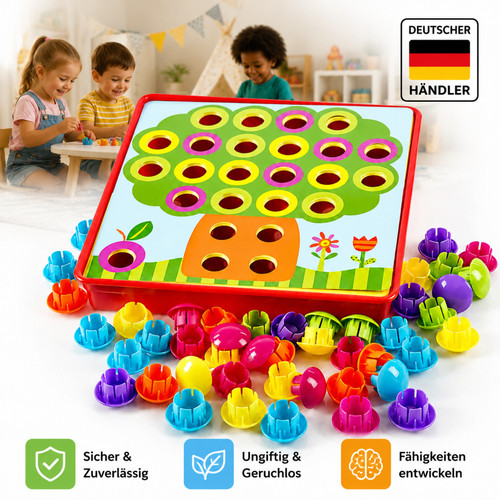 Steckspielzeug mosaik - steckspielzeug,