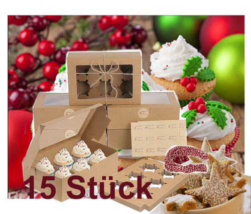 6er cupcake box - 6er, muffin
