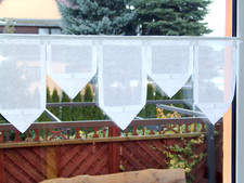 Scheibengardinen fenster 80cm - scheibengardinen,