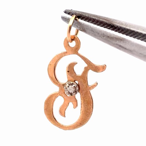 Nachlass 14k gelbgold diamant - nachlass,