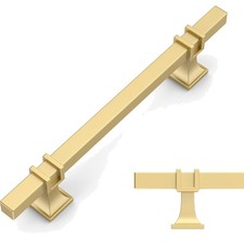 10 Stück Möbelgriffe Gold