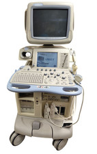 GE LOGIQ 9 Ultrasound System with 4C Convex and 9L Linear Probes