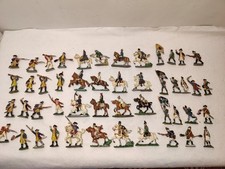 48 alte Zinnfiguren