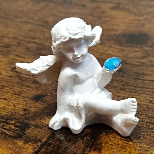 Engel figur dekofigur - dekofigur, sitzend