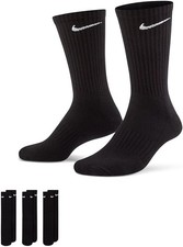 Nike 3er Pack Herren Sneaker Socken Everyday Schwarz Gr.46-50 Neu