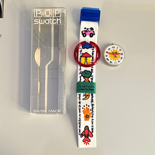 Swatch pop armbanduhr quarz - pop,