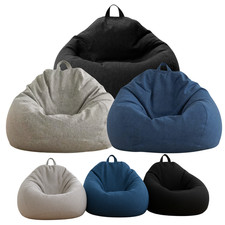Sitzsack Relaxsessel Sitzkissen mit Füllung XXL Puff Bodenkissen Bean Bag