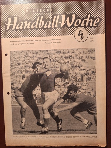 Handballwoche 1957 hefte 42 - 1957,,