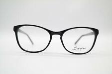 Savini 1016 Schwarz Oval Brille Brillengestell eyeglasses Neu