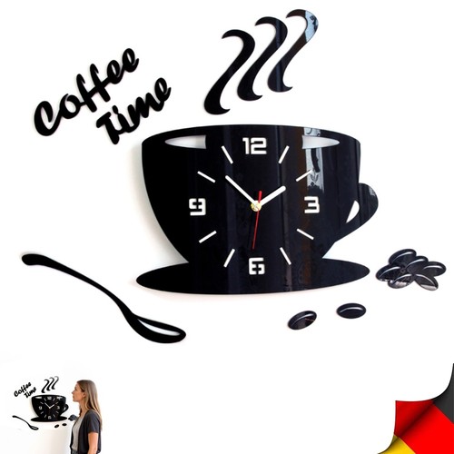 Kaffeetassen wanduhr - kaffeetassen-wanduhr, –
