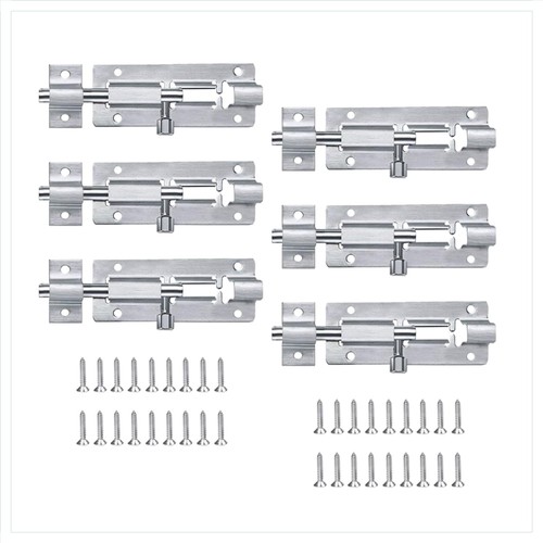 Edelstahl riegel set für - edelstahl,