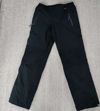 Jungen Winterfunktionshose, Softshell, Jack Wolskin, 152/158, schwarz,