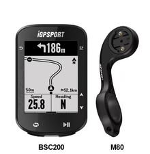 iGPSPORT BSC200 GPS-Fahrradcomputer, kabellose Navigationsroute und Tachometer