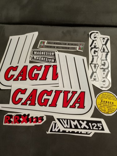 Aufkleber stickers cagiva - aufkleber,
