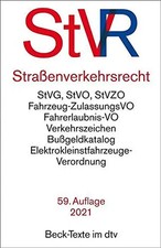 Straßenverkehrsrecht StVR -
