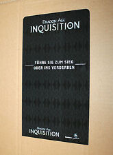 Dragon Age Inquisition Rare Promo Game Store Shelf Dividers Card 