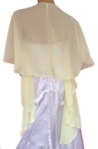 Edle chiffon stola zart - edle, –