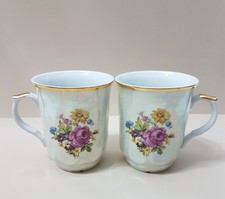 EPIAG  schöne 2 X Kaffeebecher Teetassen Tassen Perlmutt  Neuwertig