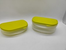 2x Tupperware Frische Kabinett, Halbe Frische, Kühlschrank Aufbew., 5- teilig!