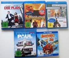 5 Blu-ray Filme und 14 DVD