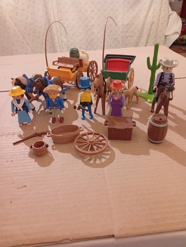 Playmobil western kutschen - western,