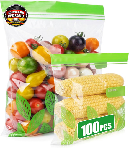 Gefrierbeutel set 100 stück - gefrierbeutel,