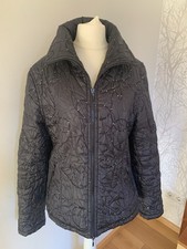 Damen Steppjacke Blazer Schwarz 40 mit Pailletten, schick!