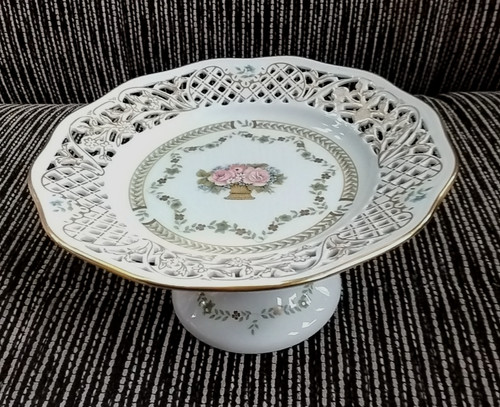 Vintage schale mit fuß - vintage,