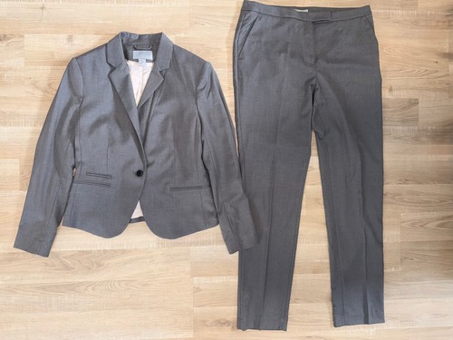 Damen hosenanzug grau - h&m,