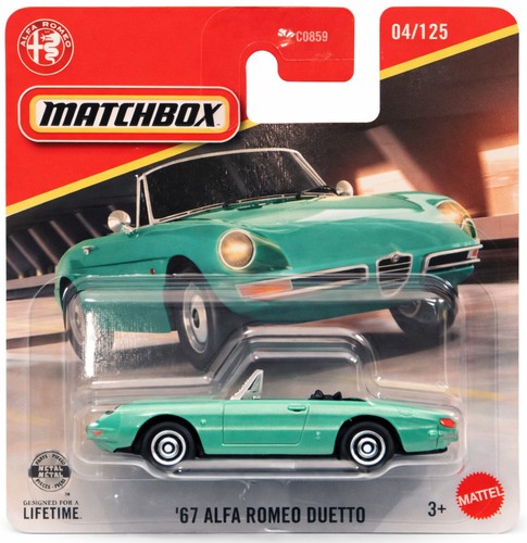 Matchbox 1967 alfa romeo - matchbox,