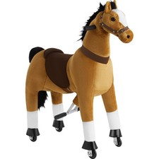 Schaukelpferd auf Rollen