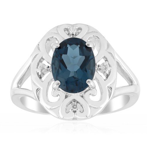 Cavill ring londonblauer topas - ring,