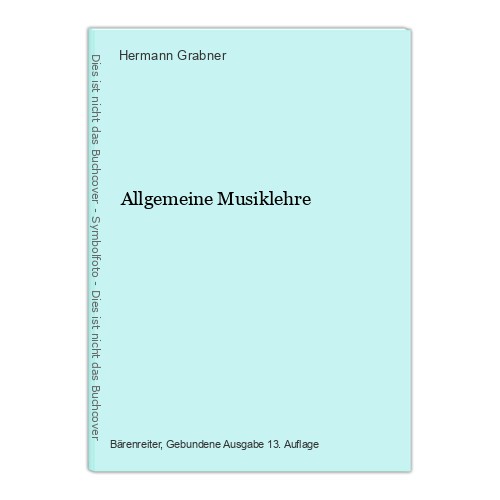 Allgemeine musiklehre hermann - musiklehre,
