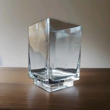 Eckige Vase Glas