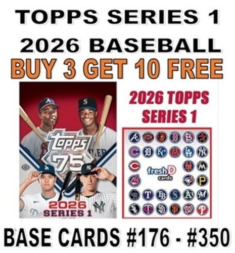 2026 topps series - 1, baseball
