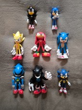 ""SONIC FIGUREN 8 STÜCK VON CA. 10-12 CM - ACTION SPIELZEUG ""