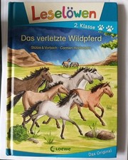 Buch Kinder Leselöwen " Das verletzte Wildpferd " lesen Lernen * 2. Klasse 