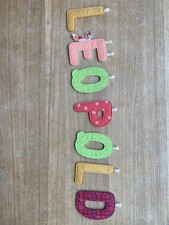 Lilliputiens Stoff Buchstaben