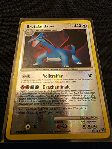 Pokémon tcg karte brutalanda - karte,