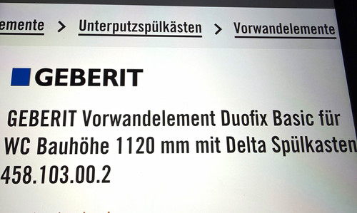 Geberit duofix basic - geberit, wc