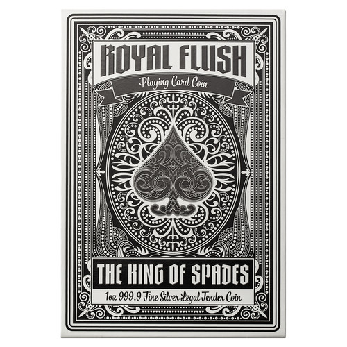 Royal flush king - royal, spades
