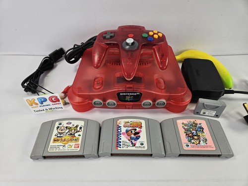Nintendo clear red - nintendo,