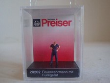 Preiser Feuerwehrmann