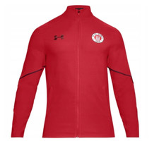FC St. Pauli rote Jacke mit Reißverschluss Under Armour 2016-2017 / Erwachsene Größe M
