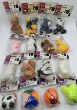 Katzenspielzeug Plüschtiere Plüschmaus mit Katzenminze Catnip Spielball Maus