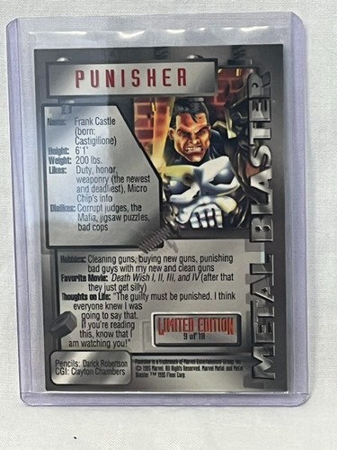 1995 marvel metal - 1995,